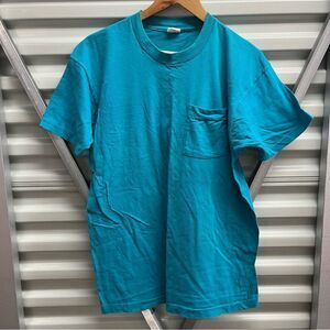 Vintage Single Stitch Pocket Tee on Fruit of The Loom Blank (XL) (Made In USA)